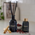 Benevolence LA Rose & Sandalwood Reed Diffuser Oil Refill | Long Lasting Home Fragrance for Bathroom and Bedroom | Essential Oils for Relaxation - 4 oz