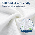 viewstar Queen Pillow Shredded Memory Foam Pillow, Adjustable Single Firm Pillow for Side Back Stomach Sleepers, Gel Bed Pillow for Sleeping with Washable Removable Cover 19"x 28"