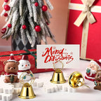 24 Pcs Table Number Holders Place Card Holders for Table 2 Inch Ring Clip Bell Number Holder Metal Picture Holder for Wedding Christmas Restaurant Home Photo Office Memo(Gold,Ring)