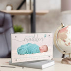 5x7 Inches Acrylic Picture Frames 3 Pack, Double Sided Magnetic Photo Frames,Free Standing on Desk or Table Clear Picture Frames