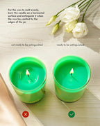 96NORTH Pure Candle Balsam & Cedar Scented | 100% Natural Soy Wax | 1-Wick Jar Candle | Natural Fragrance Technology | Non Toxic | Up to 35 Hours Burning Time | Ideal Christmas Candles Gift