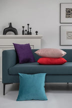 12x20 Throw Pillow Covers Pink: 2 Pack Cozy Soft Velvet Rectangular Decorative Pillow Cases for Farmhouse Home Decor