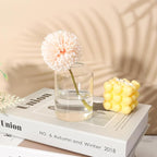 Set of 12 Glass Bud Vases in Bulk,Small Glass Vases for Centerpieces,Keketin Clear Flower Vase Mini Bud Vases for Floral Arrangement,Home Décor,Wedding Party Favors