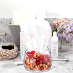 200 PCS Orange Vase Fillers, Pearls Bead for Centerpieces Vases, 10/14/20 MM No Hole Beads, Fake Pearls for Wedding Birthday Anniversary Theme Party Table Centerpieces Decor