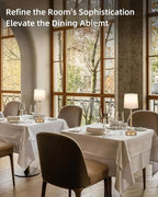 Gold LED Cordless Table Lamp Rechargeable-6000mAh Battery Operated Table Light,Wireless Lamps for Living Room Restaurant/Patio/Home/Dining/Dinner/Bedside/Nightstand/Desk lamp-Touch Control