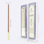 Lavender Incense Sticks, Organic Hand Dipped Incense, Natural Herbs & Aromatic Ingredients, Contain 40 Sticks Inside, Burn Time 45-60 Min, Spiritual Gifts, Incense by Karma Pledge