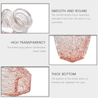 Glass Bud Vase Set of 20, Small Flower Vases, Glass Vases for Centerpieces, Vintage Home Table Decorations Bud Vases (20 Pcs, Amber)