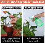 Vertical Planter, 6 Tier Stackable Strawberry Planter with Garden Tool Set, Movable Indoor/Outdoor Garden Herb Pot for Growing Vegetables and Succulents, Red