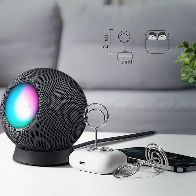 Table Number Holders 20Pcs - 2 Inch Mini Place Card Holder Short Table Number Stands for Wedding Party Graduation Reception Restaurant Home Centerpiece Decorations Office Memo (Silver)