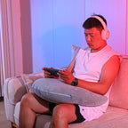 TYYIHUA Gaming Pillow Reading Pillow for Gaming Gamer Pillow Gaming Pillow for Lap Arm Rest Pillow Lap Pillow for Gaming, for Reading, Working, Crochet