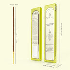 Lemon Grass Incense Sticks, Organic Hand Dipped Incense, Natural Herbs & Aromatic Ingredients, Contain 40 Sticks Inside, Burn Time 45-60 Min, Spiritual Gifts, Incense by Karma Pledge