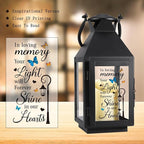 Memorial Lantern, Sympathy Gifts for Loss of Mom/Dad/Loved One, Bereavement Gifts, in Memory of Loved One Gifts, Remembrance Gifts for Loss, Celebration of Life, Memorial Gifts, Funeral Gifts