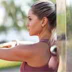 Cryosphere Cold Massage Roller Ball - 2.8 Inches Cryosphere Cold Roller for 6 Hour Cold Massage, Detachable Rolling Ball, Ice Roller Cryoball for Deep Tissue Massage, White and Blue