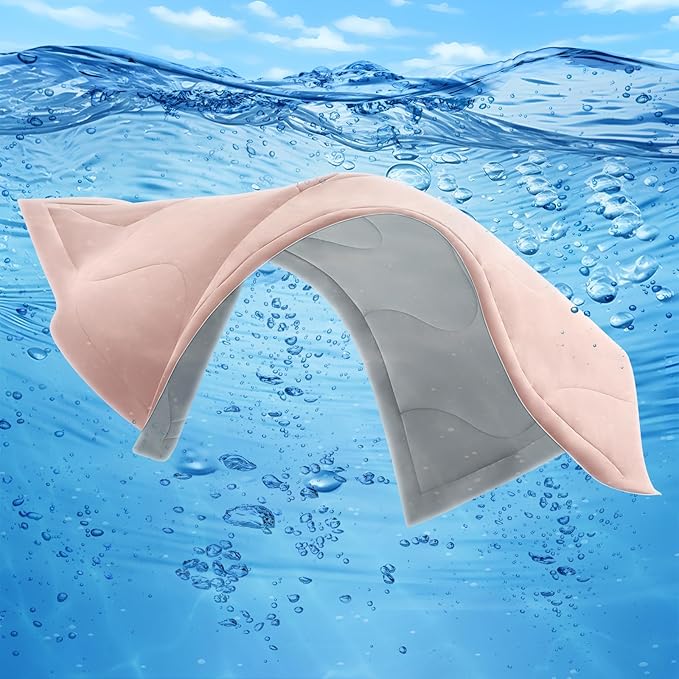 Cooling Comforter King Size, Double-Sided Cooling Blanket for Hot Sleepers & Night Sweats, Arc-Chill Q-Max > 0.4 Breathable Ice Blanket, Lightweight Cold Comforter (108''x90'', Pink)