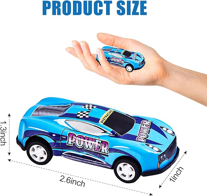 ZHFUYS 36PCS Metal Pull Back Cars Toy for Kids, Toy Cars for Kids Ages 3-8, Race Cars Party Favors for Kid Toys, Party Favors Birthday Gift for Boys Girls