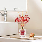 Airkeep Reed Diffuser Set of 3, Coconut Pineapple Lemon Eucalyptus Cranberry Apple Oil Reed Diffusers for Bedroom Living Room Office Aromatherapy Oil Reed Diffuser for Gift 50ml x 3