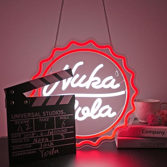 Game Neon Sign for Room Decor - Animated Movie LED Neon Lights Wall Art, USB Powered, Perfect for Gifts Party Bedroom Bar Decor