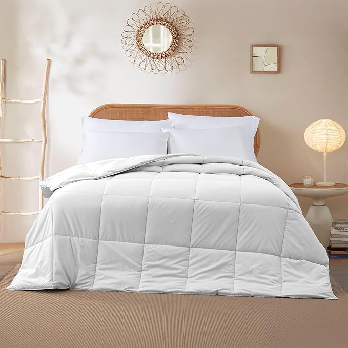 Modern Threads Down Alternative Reversible Comforter White/White King