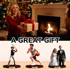 Personalized 3d Effect Baseball Player Cartoon Photo Figurine Customized Desktop Decoration For Home Office Bedside Table Decoration,Giving Christmas Desktop Decoration To Fathers,Sons,And Baseball Enthusiasts (Baseball cartoon)