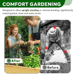 BSP Raised Garden Bed with Legs Outdoor Elevated Planter Box Flower Bed Wood Planter for Vegetable Herb Upgraded Solid Structure Growing Box Suitable for Backyard Patio and Balcony, 48”L X 24”W