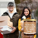 Auelife House Warming Gifts New Home, Housewarming Candle, Unique House Warming Gift, New House Gift, New House Candles for Home, Homeowner Gifts for Friend, Family, Women, Men