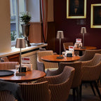 2 Pack Cordless Table Lamps, 3 Colors Stepless Dimming, 5000mAh Rechargeable Battery LED Desk Lamp for Bedroom/Couple Dinner/Desk/Cafe/Dining Room/Terrace