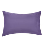 Amazon Basics Full/Queen Comforter Set with Sheets, 7-Piece Purple Floral Bedding, Lightweight Microfiber Bed-in-a-Bag