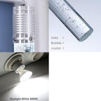 3 Lights Independent Kitchen Island Dining Room Light Pendant Light Fixtures Bubble Crystal Chandeliers Modern Kitchen Island Lighting Chandeliers Fixtures LED Lampara, 6000K LED Bulbs Included