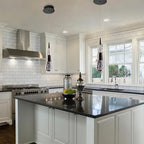 Led Pendant Light, 1 Pack Pendant Light Kitchen Island Lighting Fixture,Black Ceiling Hanging Pendant Light Fixture