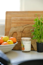 | B.B. Wellness | Hand Poured Soy Wax | Made in Small Batches | 40 Hours | 9 oz | Infused with Natural Essential Oils | Vegan (Sweet Orange Lemon)