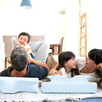 Cervical Pillow for Neck Pain Relief, Cooling Contour Memory Foam Pillows Support Odorless Ergonomic Neck Pillow Adjustable Orthopedic Bed Pillow for Side Back Stomach Sleeper with Pillowcase