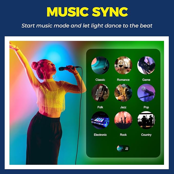 Lightinginside Smart Light Bulbs 100W Equiv., 1350LM 11W Smart Bulb Works with Alexa/Google Home/Smart Life, A19 E26 RGBCW Color Changing, No Hub Required, 2.4G WiFi Bluetooth Bulb, ETL Listed, 1PC