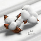 Hotel Grand Luxury White Goose Feather Down Pillow Medium Firm Hypoallergenic Bed Pillow King Size Upgrade Hotel Collection Fluffy Pillow for Sleeping, 36"x20",1 Pack