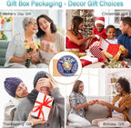 Butterfly Suncatcher Stained Glass Window Hanging - 8” Handmade Stained Glass Suncatchers for Windows Hanging - Sun Catchers Indoor Wall Art Garden Decor Catcher with Hook - Butterfly Gift for Women