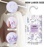 MYARO 12 Packs Lavender Large Scented Sachets for Drawer and Closet, Long-Lasting Hanging Sachet Bags Closet Deodorizer Scented Air Fresheners for Home for Lover