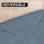 Easy-Going Sectional Couch Covers for Dogs L Shape Sofa Cover Reversible Sofa Slipcover Chaise Lounge Cover Furniture Protector Cover for Pets Dog Cat (42 x 68 inches, Light Blue/Light Blue)