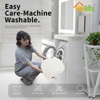 Easy-Going 8 Pieces Recliner Sofa Stretch Sofa Slipcover Sofa Cover Furniture Protector Couch Soft with Elastic Bottom Kids, Spandex Jacquard Fabric Small Checks Cream