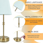 Cordless Table Lamp Rechargeable Vintage Gold-5000mAh Battery Operated Lamp for Decor, 2700K Stepless Dimming Touch Control Wireless Lamp for Bedroom, Living Room, Office, Dormitory