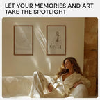 Homeforia 11x17 Brown Picture Frame, High End Dark Oak 11x17 Poster Wood Frame with Mat 8x12 Print, 11 x 17 Wooden Walnut Frame Matted to 8 x 12 Photo, 17x11 Frames, Tempered Glass, Wall Kit, Set of 1