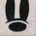 Gertmenian Disney Mouse Doormat Rug Front Door Coir Mat Welcome Home Indoor Outdoor Entryway Carpet, 2-Pack 20x34, Retro Mickey Hello Fall/Plaid