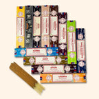 Satya Natural Incense Sticks Assortment – 12 Pack, 15g Each – Hand Rolled in India – Aromatherapy, Meditation, Yoga, Relaxation, Stress Relief, Home Fragrance