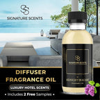 Luxury Hotel Diffuser Oil for Hotels and Homes - Aromatherapy Oils for use with an Essential Oil Diffuser at Home - Fragrance-Scent Diffuser Oil Blend (Midnight in Miami) 4.05fl oz (120ml)