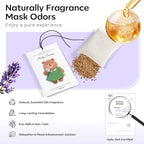 MYARO 12 Packs Baby Powder Scent Sachets Room Air Freshener for Closet Drawer Clothes Storage Small Space Odor Eliminator