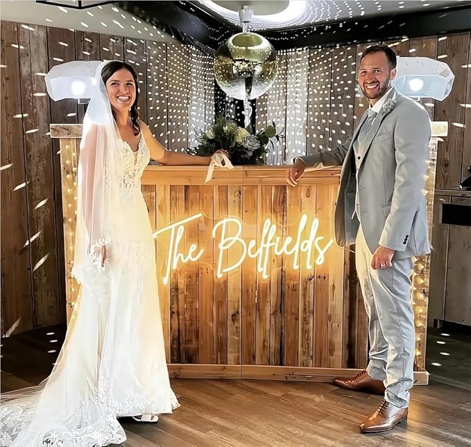 Custom Neon Signs,Neon Sign Customizable for Wall Decor,Personalized LED Neon Sign for Wedding Birthday Party Gift Party Bar Game Room Home Business Shop Name Logo Neon Lights