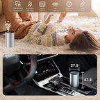 Waterless Essential Oil Diffuser, Portable Aromatherapy Diffuser, Mini Scent Machine, Battery Operated, 1/4/8-Hour Timer, 20ml Capacity, 3 Mist Levels for Home, Car, Room Office.No Included Oil(2pcs)