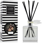 LOVSPA Reed Diffuser Set, Vanilla Antilles Scented Oil Diffuser with Sticks, Home Fragrance Accessories for Bathroom Shelf Decor, Aroma Diffusers for Home or Office Fall Decor, USA Made