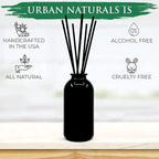 Urban Naturals Eucalyptus Sage Reed Diffuser Oil Gift Set | Eucalyptus, Sage, Mint, Lime & Cedarwood Essential Oils| Soothing & Relaxing Scent for Bathroom or Bedroom Made in The USA