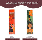 Carnatia Mood: Autumn Incense Sticks – Pack of 2 | Fall Scented, Slow-Burning Organic Incense for Home | Cozy, Nostalgic Aromas for Relaxation, Meditation & Seasonal Decor | 40 Premium Sticks