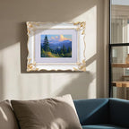 8x10 Vintage Picture Frame with Embossed Flower Design, White Ornate Frame for 8x10 or 5x7 Pictures with White Mat, Hand-Crafted Resin Antique Frames for Tabletop & Wall Hanging, Home Decor (White)