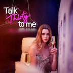 Talk Thirty to Me Neon Sign Led Neon Lights Neon Signs for Wall Decor Light Up Sign for Birthday Party Club Gift